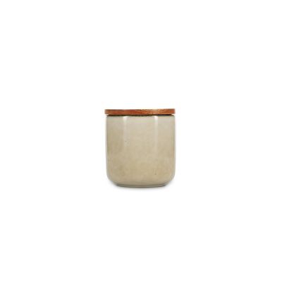 Canister 12xH12cm ivory Meridian