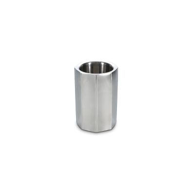 Wine cooler 13xH20cm double wall silver Nox
