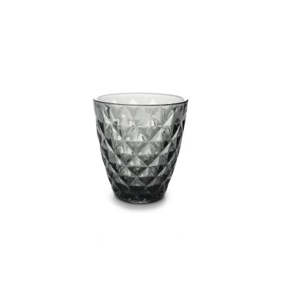 Verre 22cl gris Prisma - set/4