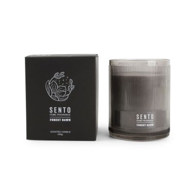 Bougie parfumée 438g forest dawn Sento