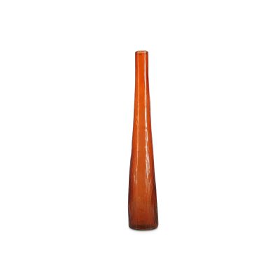 Vase 9xH55cm orange Twig