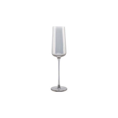 Champagne glass 24cl smoked Ray - set/4