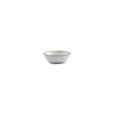 Bowl 9xH3cm white Fina