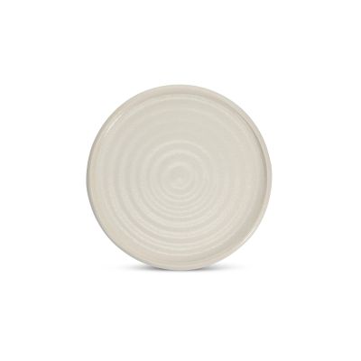 Plate 26xH2cm beige Mochi