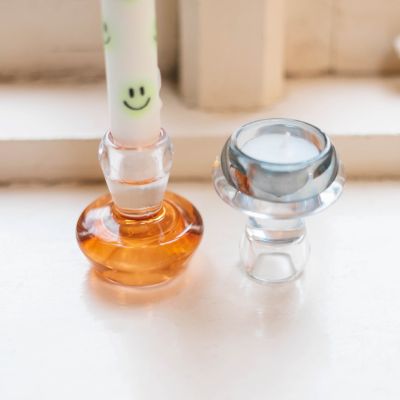 Kandelaar H7,5cm cloud Mood - Set van 2