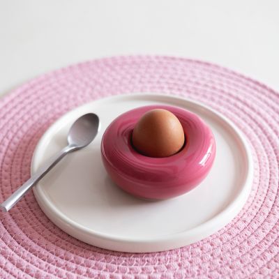 Eierdop 10xH4cm pink Billie - Set van 2