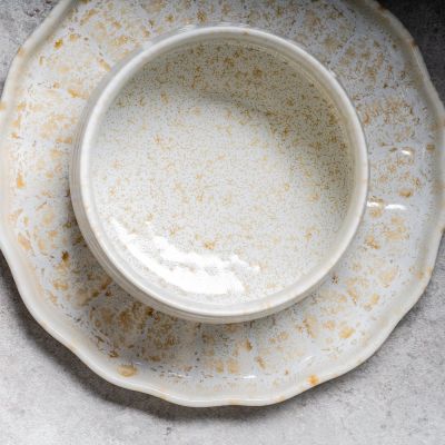 Plat bord 25cm sand Umi