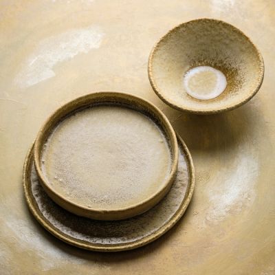 Assiette plate 15cm olive Ferro