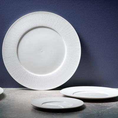 Assiette plate 31cm Gravure