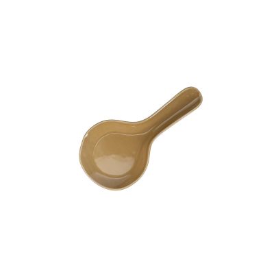 Spoon rest 23,5x12xH2cm olive green Manon