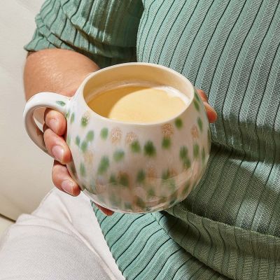 Beker 46cl dotted green Muggies
