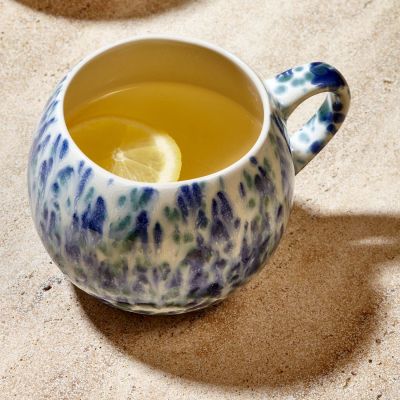 Beker 46cl dotted blue Muggies