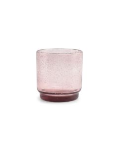 Glass 38cl pink Kolon