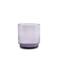 Glass 38cl purple Kolon