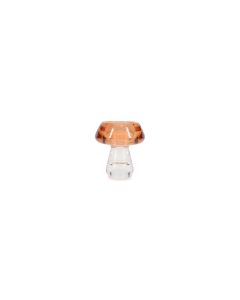 Bougeoir H7,5cm tangerine Mood - set/2