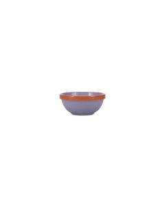 Bowl 15,5xH6,5cm purple/orange Duo