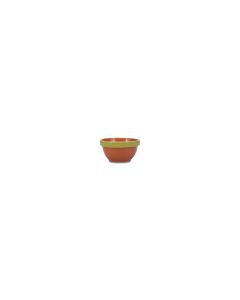 Bowl 9xH5cm orange/green Duo