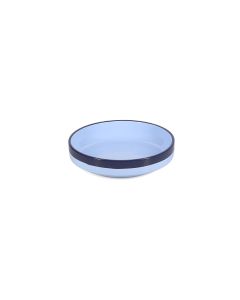 Schale 21xH5 cm blau Duo