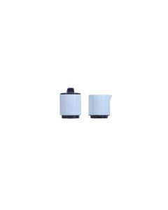 Milchkännchen und Zuckerdose 13cl blau Duo