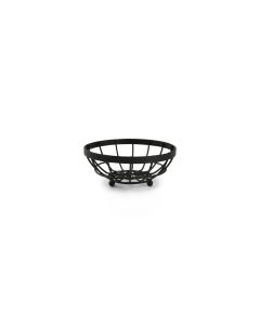 Wire basket 14xH6cm black Cluster