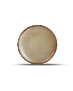 Assiette plate 15cm beige Escura