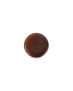 Assiette plate 24cm brown Escura