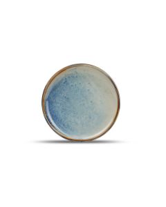 Assiette plate 15cm blue Nova