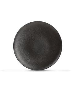 Assiette plate 21cm black Dusk