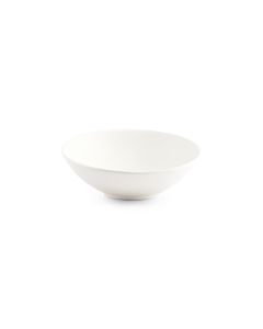 Bowl 24xH5/10cm white Dusk