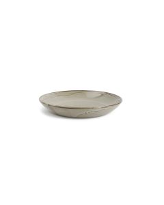 Assiette creuse 24,5xH4cm grey Ceres