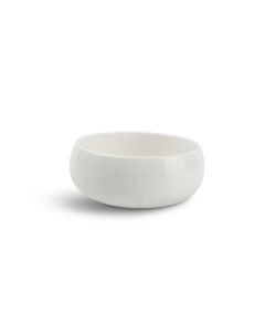 Bowl 14xH6,5cm spherical white Ceres