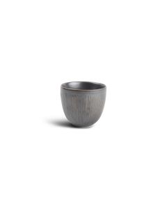 Cup 15cl lines silver Brass