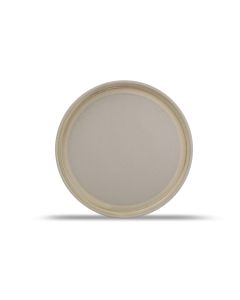 Assiette plate 20,5xH1,5cm brown Structo