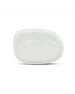 Plate 33x23cm frost white Ceres