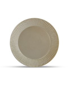 Assiette plate 26cm sage green Aurora