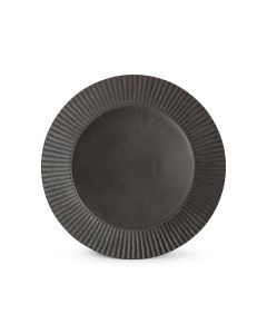 Assiette plate 30,5cm black Aurora