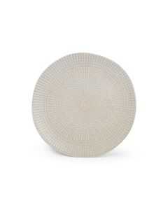 Teller flach 21xH1,5cm almond Mosaic