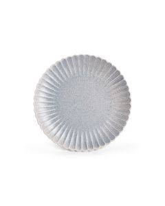 Assiette plate 28cm blue faded Dune