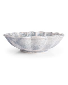 Bowl 24xH6cm blue faded Dune