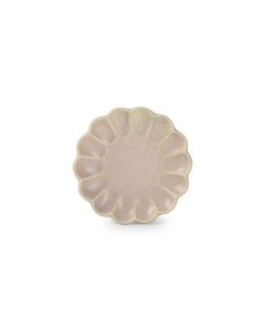 Assiette plate 21cm pink faded Dune