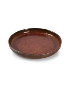 Assiette creuse 20xH3cm red Tapa