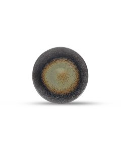 Teller flach 20,5cm textured moss Cone
