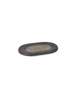 Servierschale 25x16,5cm textured moss Cone