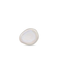 Plat bord 15x12,5cm pure pearl Icon