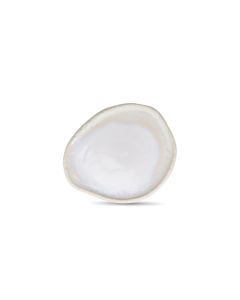 Plat bord 21x18cm pure pearl Icon