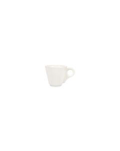 Mocha cup 8cl white Barista