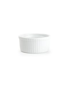 Baking dish 9xH4,5cm white Flavor