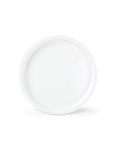 Assiette plate 22,5xH2cm blanc Care