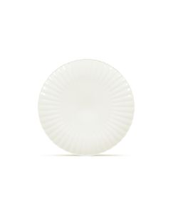 Plat bord 21cm white Bloom