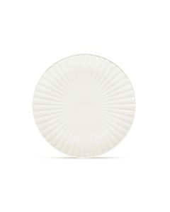 Assiette plate 28cm white Bloom